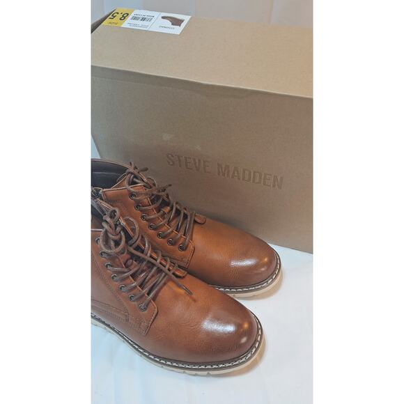 Chukka Lace-up Boots, by Steve Madden, Men\'s size 8.5